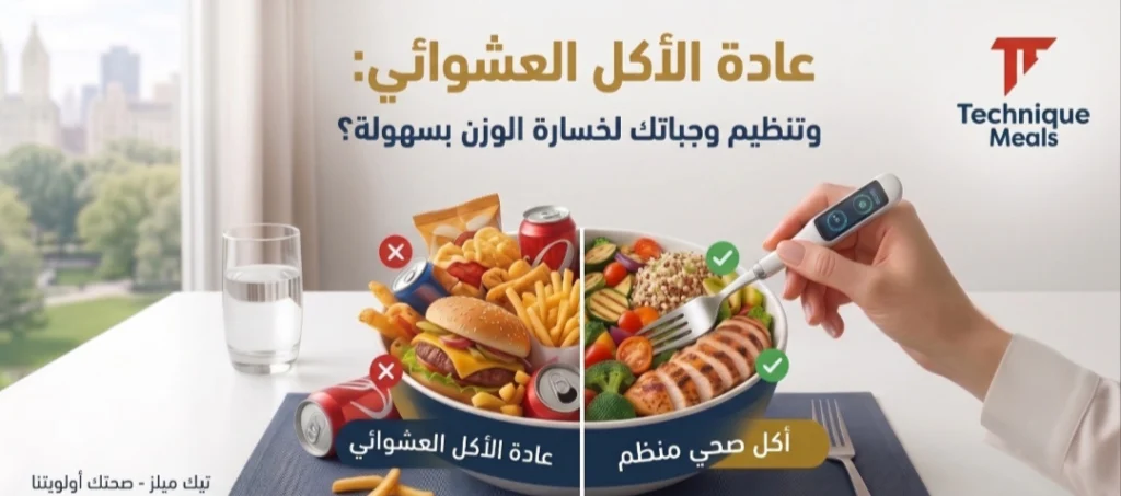 عادة الأكل العشوائي